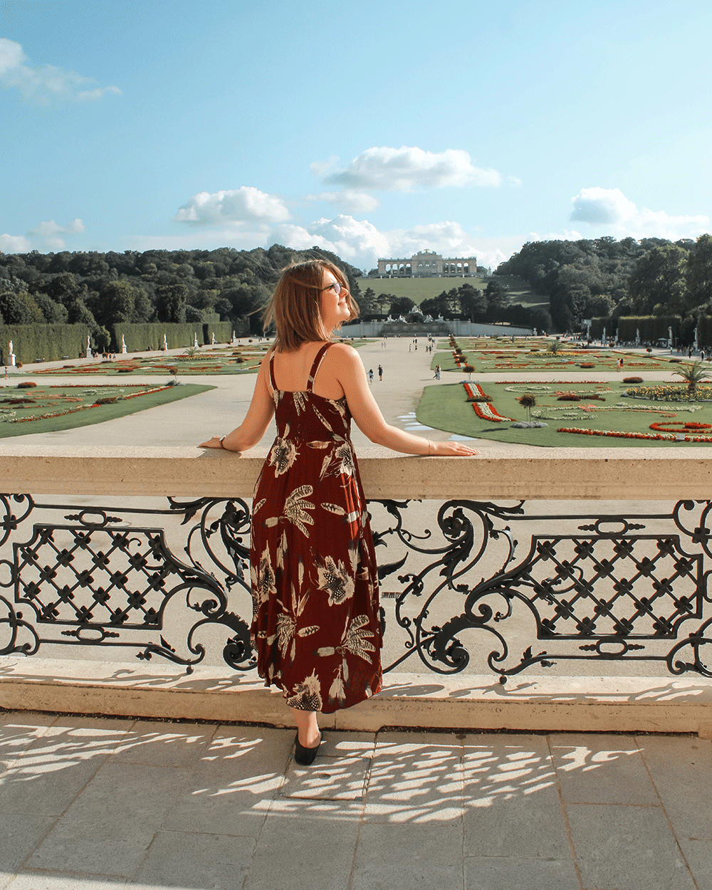 Posing outdoor - Wien - Schloss Schönbrunn